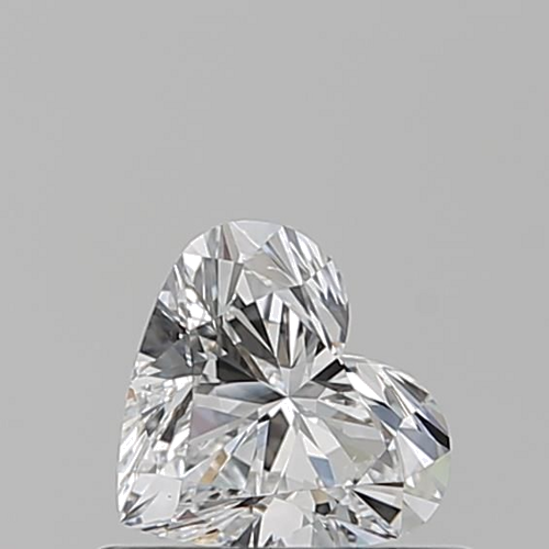 0.51 carat D-VS2 Natūralus Heart Deimantas (1)