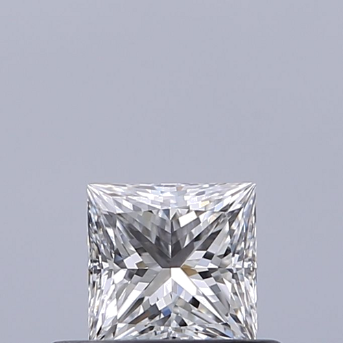 0.37 carat E-VVS1 Natūralus Princess Deimantas (1)