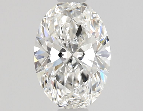 0.7 carat F-VVS2 Natūralus Oval Deimantas (1)