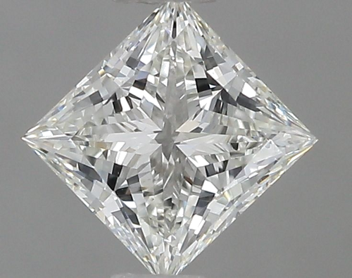 0.7 carat I-IF Natūralus Princess Deimantas (1)