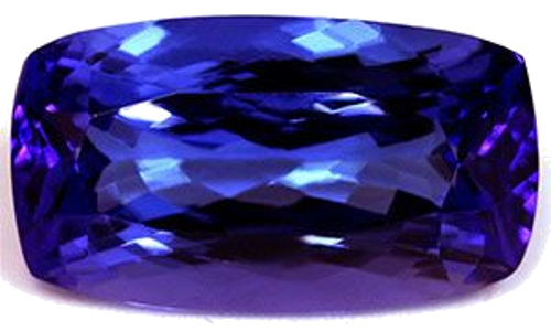 4.86 carat BLUE Cushion Tanzanite (1)