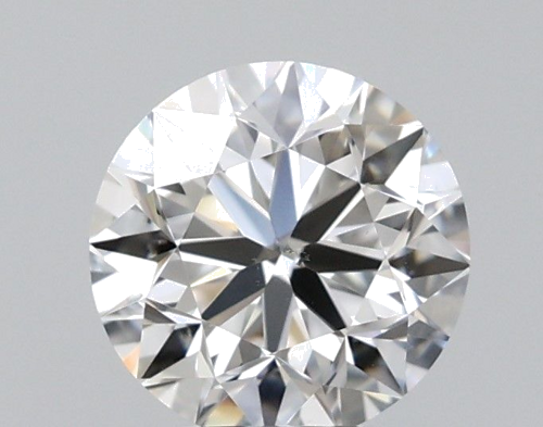 0.5 carat F-SI1 Very Good cut Natūralus Round Deimantas (1)