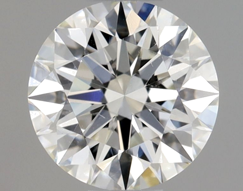 0.51 carat I-SI1 Excellent cut Natūralus Round Deimantas (1)