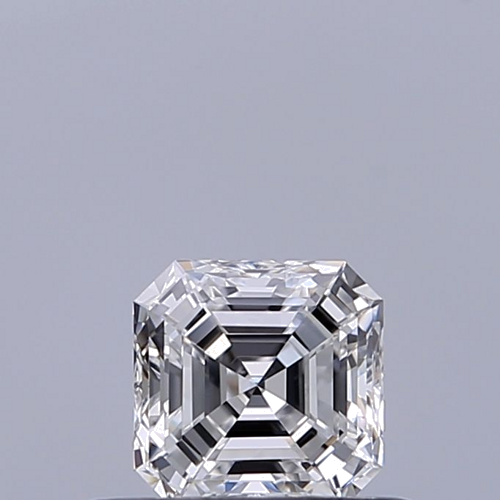 0.36 carat E-IF Natūralus Asscher Deimantas (1)