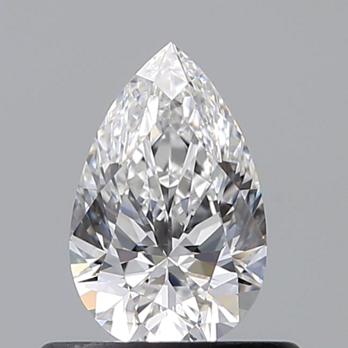 0.52 carat D-VVS1 Natūralus Pear Deimantas (1)