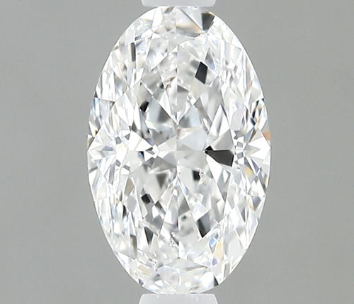 0.7 carat D-SI1 Natūralus Oval Deimantas (1)