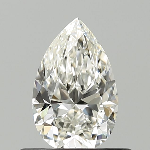 0.51 carat H-VS2 Natūralus Pear Deimantas (1)
