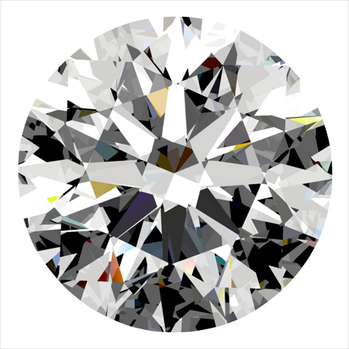0.3 carat I-VVS1 Excellent cut Natūralus Round Deimantas (1)