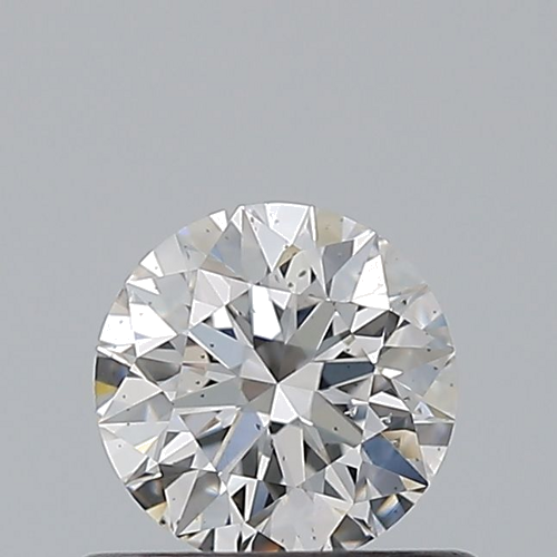 0.51 carat G-SI1 Excellent cut Natūralus Round Deimantas (1)