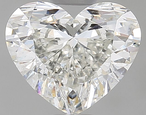 1.03 carat I-SI2 Natūralus Heart Deimantas (1)