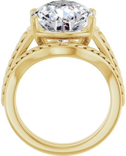 Sužadėtuvių Žiedas „Solitaire“ 14k yellow gold Pear 16mm x 12mm (7)