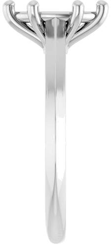 14K White 9x4.5 mm Marquise Solitaire Engagement Ring Mounting (4)