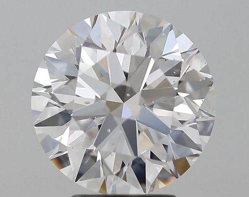 3.72 carat G-SI1 Excellent cut Natūralus Round Deimantas (1)