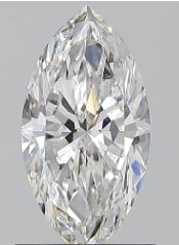 1.01 carat F-SI1 Natūralus Marquise Deimantas (1)