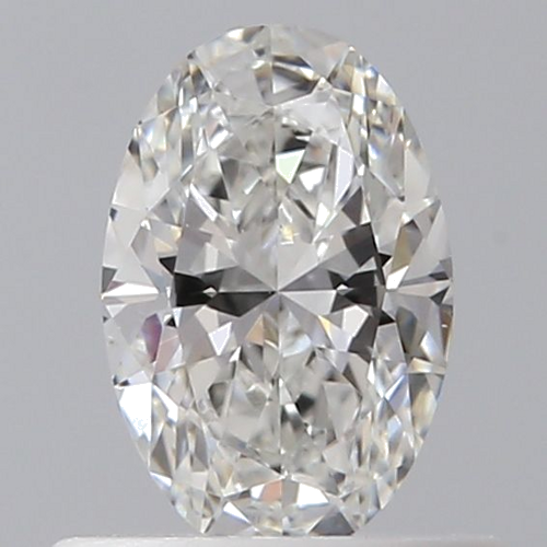 0.46 carat F-VS2 Natūralus Oval Deimantas (1)