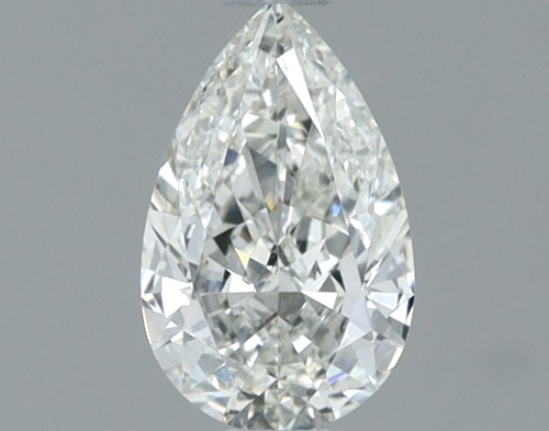 0.51 carat J-SI2 Natūralus Pear Deimantas (1)