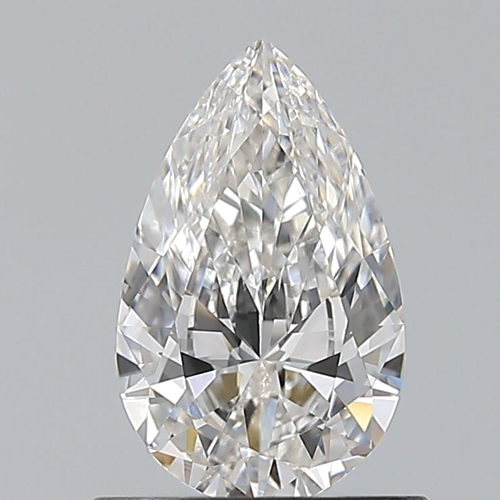 0.7 carat G-VVS2 Natūralus Pear Deimantas (1)