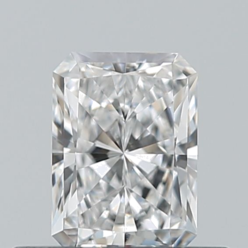 0.5 carat E-VS1 Natūralus Radiant Deimantas (1)
