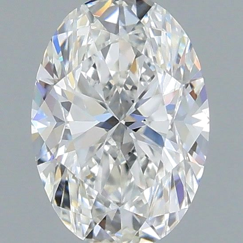 0.51 carat G-VVS2 Natūralus Oval Deimantas (1)