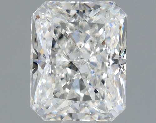 1.01 carat F-SI1 Natūralus Radiant Deimantas (1)