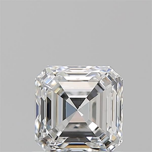 0.93 carat G-VS2 Natūralus Asscher Deimantas (1)