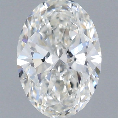 0.54 carat H-VVS1 Natūralus Oval Deimantas (1)