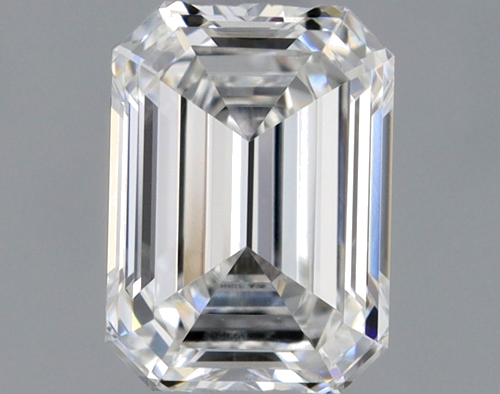 0.42 carat F-VVS2 Natūralus Emerald Deimantas (1)