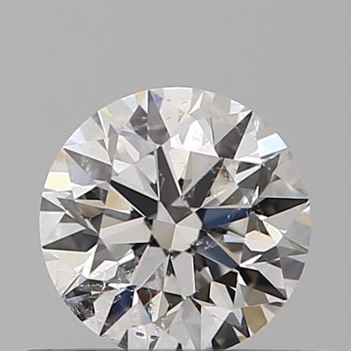 0.4 carat F-SI2 Excellent cut Natūralus Round Deimantas (1)