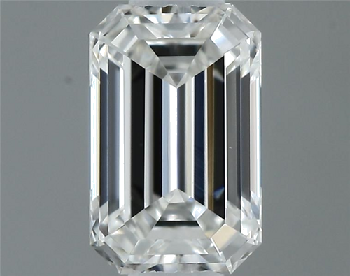 0.4 carat F-VVS2 Natūralus Emerald Deimantas (1)