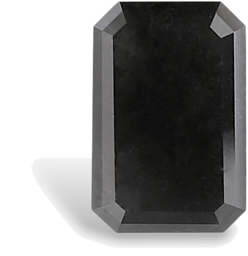 2.64 carat Fancy Black-VVS2 Natūralus Emerald Deimantas (1)