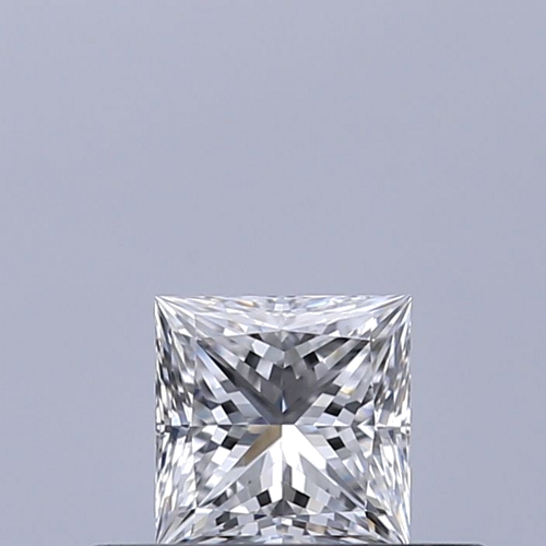 0.3 carat D-VVS2 Natūralus Princess Deimantas (1)