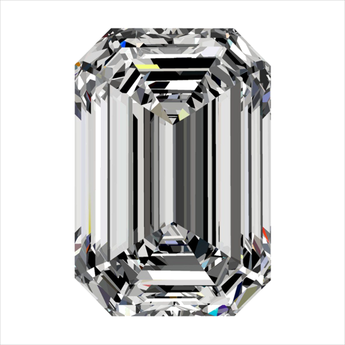 0.4 carat F-VVS1 Natūralus Emerald Deimantas (1)