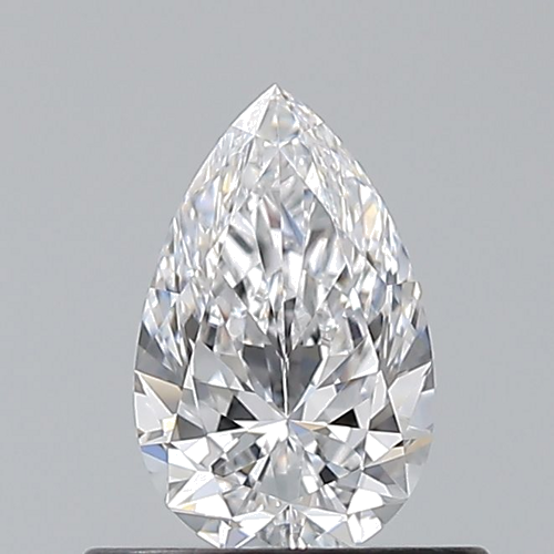 0.5 carat D-VS1 Natūralus Pear Deimantas (1)