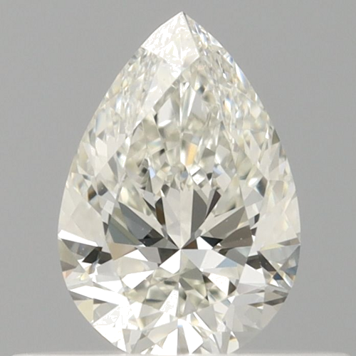 0.4 carat I-VVS1 Natūralus Pear Deimantas (1)