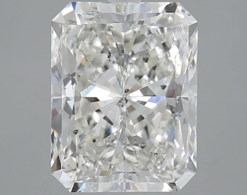 4.02 carat I-SI2 Natūralus Radiant Deimantas (1)