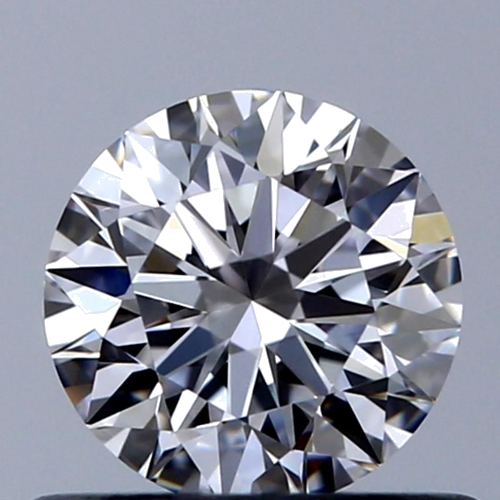 0.53 carat D-VVS1 Excellent cut Natūralus Round Deimantas (1)