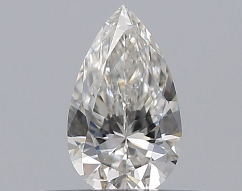 0.31 carat H-VVS2 Natūralus Pear Deimantas (1)