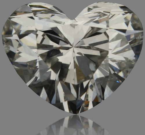 1.01 carat G-SI2 Natūralus Heart Deimantas (1)