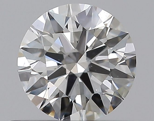 0.52 carat G-SI2 Excellent cut Natūralus Round Deimantas (1)