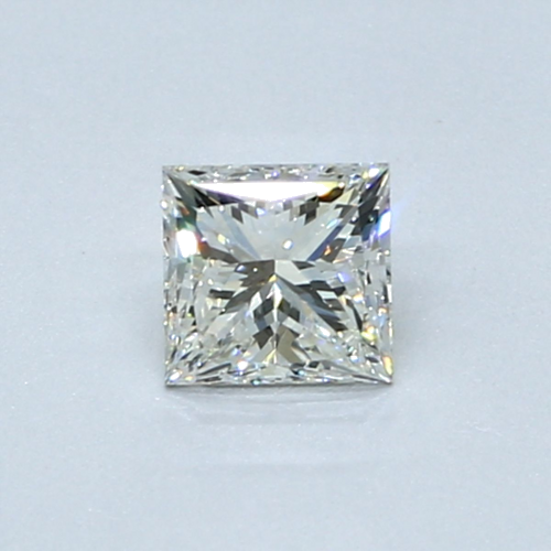 0.51 carat J-VVS1 Natūralus Princess Deimantas (1)