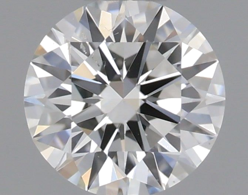0.41 carat I-SI1 Excellent cut Natūralus Round Deimantas (1)