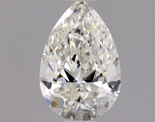 0.8 carat I-VVS2 Natūralus Pear Deimantas (1)