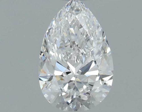 0.41 carat E-VVS1 Natūralus Pear Deimantas (1)