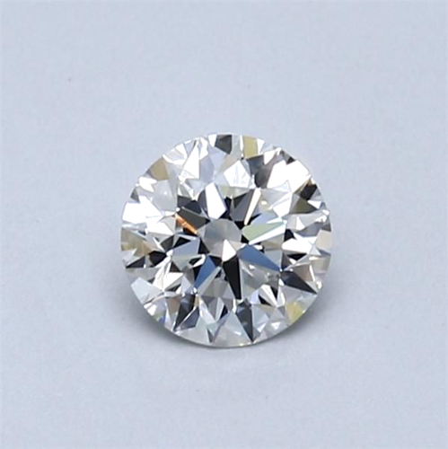 0.44 carat G-VVS2 Excellent cut Natūralus Round Deimantas (1)