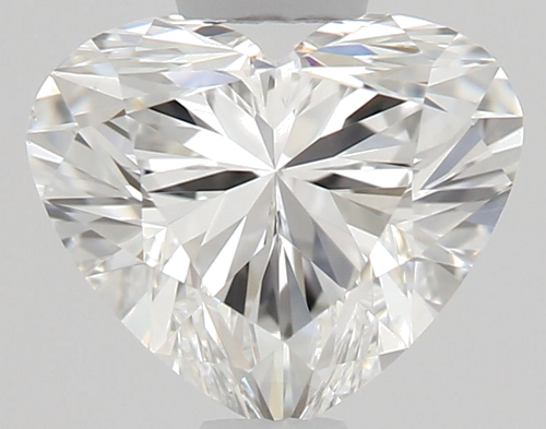 0.56 carat F-VS1 Natūralus Heart Deimantas (1)