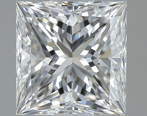 0.8 carat G-VS2 Natūralus Princess Deimantas (1)