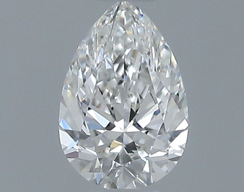 0.32 carat F-VS2 Natūralus Pear Deimantas (1)