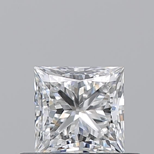 0.51 carat F-VS2 Natūralus Princess Deimantas (1)