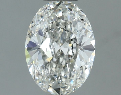 1.0 carat G-SI2 Natūralus Oval Deimantas (1)