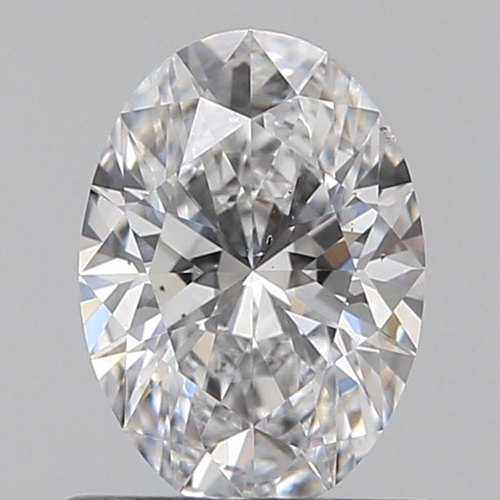 0.7 carat D-VS2 Natūralus Oval Deimantas (1)